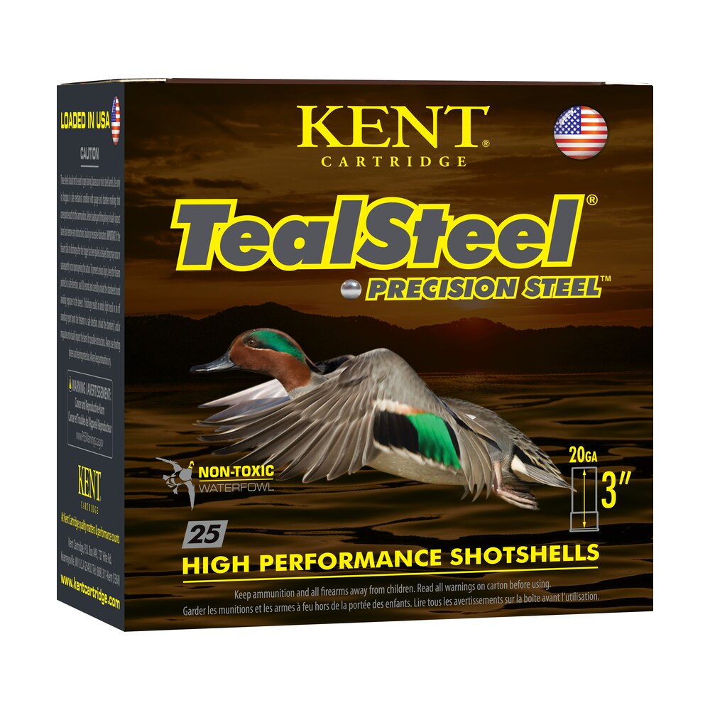 kent cartridge kts203286 tealsteel precision steel 20 gauge 3" 1oz 6 shot 25 per box/10 case Kent Cartridge KTS203286 TealSteel Precision Steel 20 Gauge 3" 1oz 6 Shot 25 Per Box/10 Case Sports South item 117585