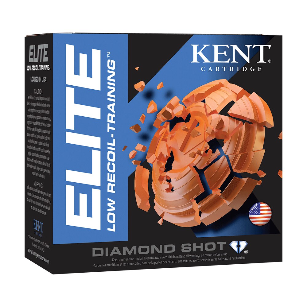kent cartridge e122l208 elite low recoil training 12gauge 2.50" 3/4oz 8shot 25 per box/10 case Kent Cartridge E122L208 Elite Low Recoil-Training 12Gauge 2.50" 3/4oz 8Shot 25 Per Box/10 Case Sports South item 117590