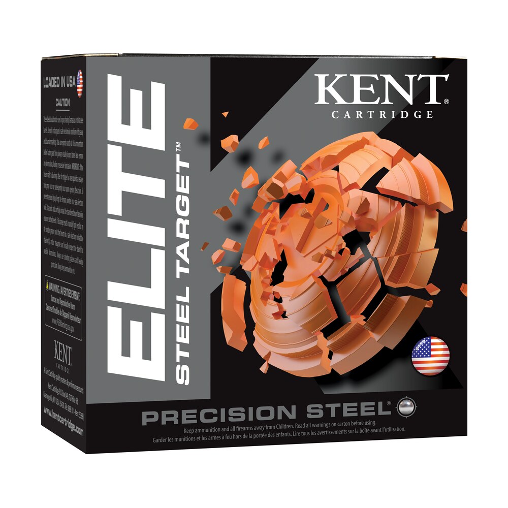 kent cartridge e12st287 elite steel target 12 gauge 2.75" 1 oz 7 shot 25 per box/ 10 case Kent Cartridge E12ST287 Elite Steel Target 12 Gauge 2.75" 1 oz 7 Shot 25 Per Box/ 10 Case Sports South item 117591