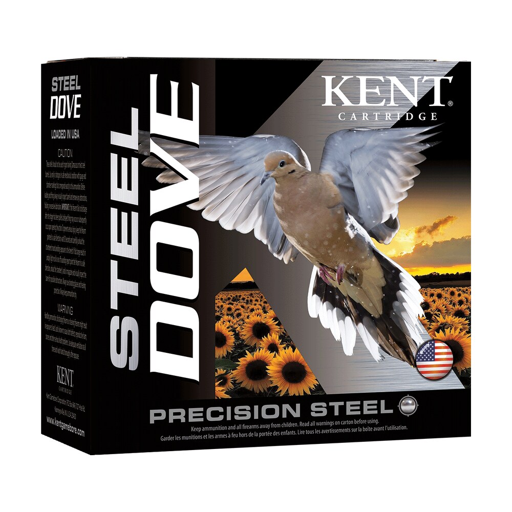 kent cartridge k20sd246 steel dove 20gauge 2.75" 7/8oz 6shot 25 per box/10 case Kent Cartridge K20SD246 Steel Dove 20Gauge 2.75" 7/8oz 6Shot 25 Per Box/10 Case Sports South item 117596