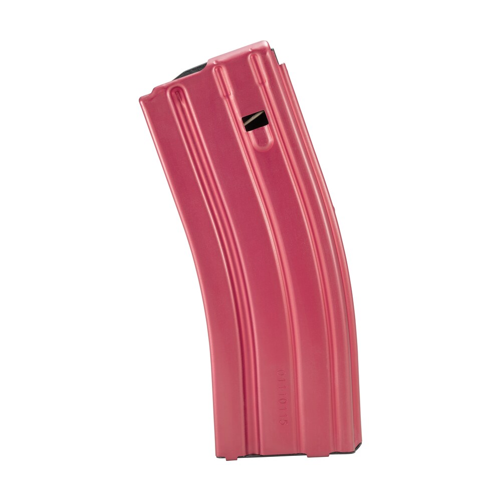 duramag 3023004175cpd speed 30rd 223 rem/300 blackout/5.56x45mm nato for ar 15 red aluminum w/ black follower detachable DuraMag 3023004175CPD Speed 30rd 223 Rem/300 Blackout/5.56x45mm NATO for AR-15 Red Aluminum Sports South item 117808