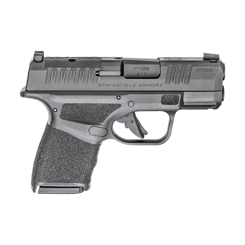springfield armory hc9319bosp hellcat osp micro compact 9mm luger 13+1 3" black melonite steel barrel & optic ready/serrated slide, black polymer frame w/picatinny rail, adaptive texture grip Springfield Armory HC9319BOSP Hellcat OSP Micro Compact 9mm Luger 13+1 3" Black Melonite Steel Sports South item 117927