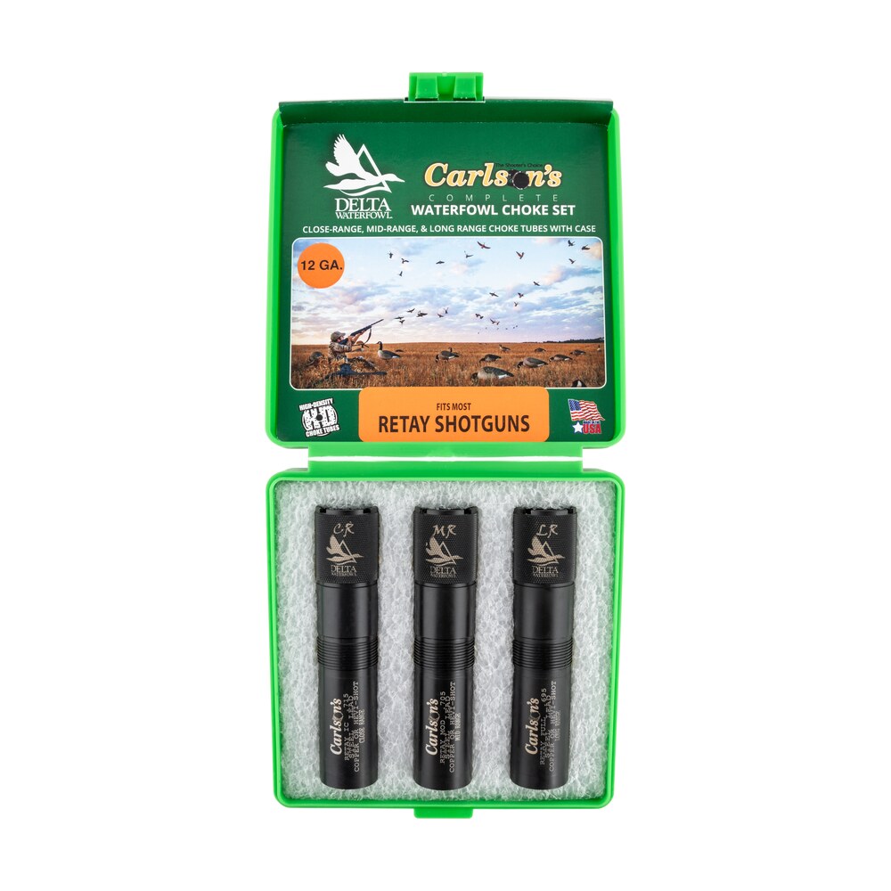 carlson's choke tubes 07779 delta waterfowl retay 12 gauge mid/long/close range 17 4 stainless steel Carlson's Choke Tubes 07779 Delta Waterfowl Retay 12 Gauge Mid/Long/Close Range 17-4 Stainless Sports South item 118222