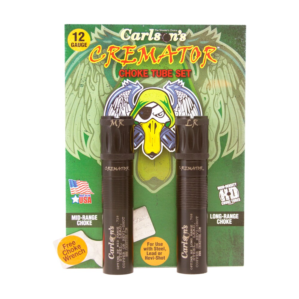 carlson's choke tubes 11662 cremator beretta optima hp 12 gauge mid/long range non ported 17 4 stainless steel Carlson's Choke Tubes 11662 Cremator Beretta Optima HP 12 Gauge Mid/Long Range Non-Ported 17-4 Sports South item 118309