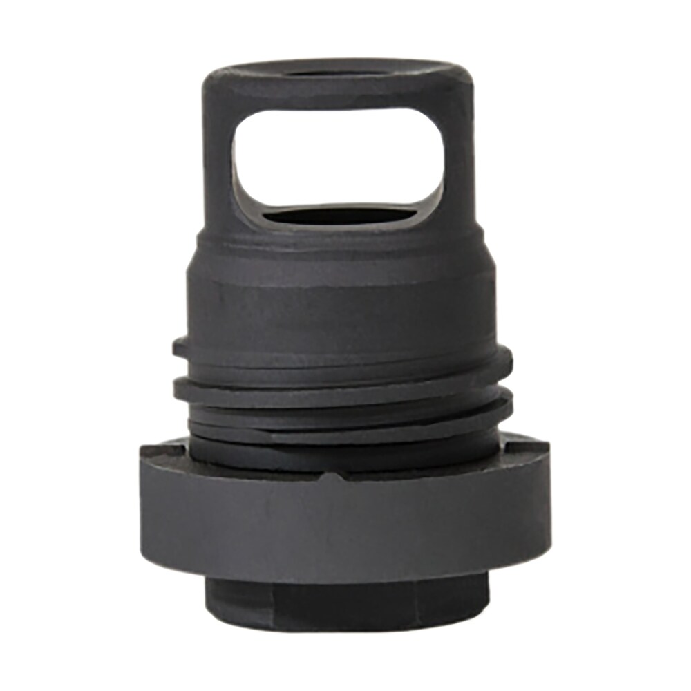 yankee hill 3102 1mb 24a mini phantom q.d. muzzle brake black melonite steel with 5/8" 24 tpi threads & 1.60" oal for 30 cal ar platform Yankee Hill 3102-1MB-24A Mini Phantom Q.D. Muzzle Brake Black Melonite Steel Sports South item 118412