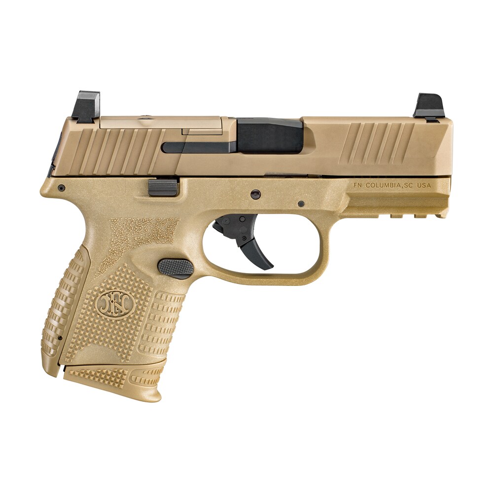 fn 66100575 509c mrd 9mm luger 10+1 3.70" black recessed target crown steel barrel, flat dark earth pvd optic ready/serrated steel slide & polymer frame w/picatinny rail, ambidextrous FN 66100575 509C MRD 9mm Luger 10+1 3.70" Black Recessed Target Crown Steel Sports South item 118448