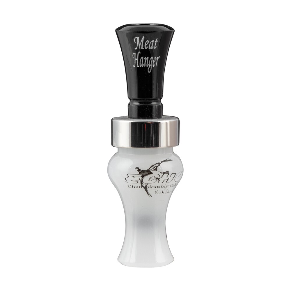 echo calls 79010 meat hanger double reed mallard sounds attracts ducks black/pearl acrylic Echo Calls 79010 Meat Hanger Double Reed Mallard Sounds Attracts Ducks Black/Pearl Acrylic Sports South item 118522