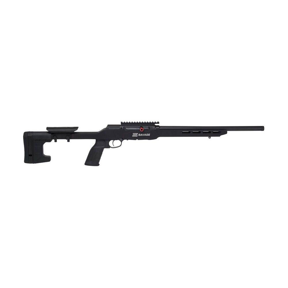 savage arms 47248 a22 precision full size 22 lr 10+1 18" matte black heavy threaded barrel, matte black picatinny rail carbon steel receiver, matte black mdt acc aluminum chassis, black polymer grip, Savage Arms 47248 A22 Precision Full Size 22 LR 10+1 18" Matte Black Heavy Threaded Sports South item 118664