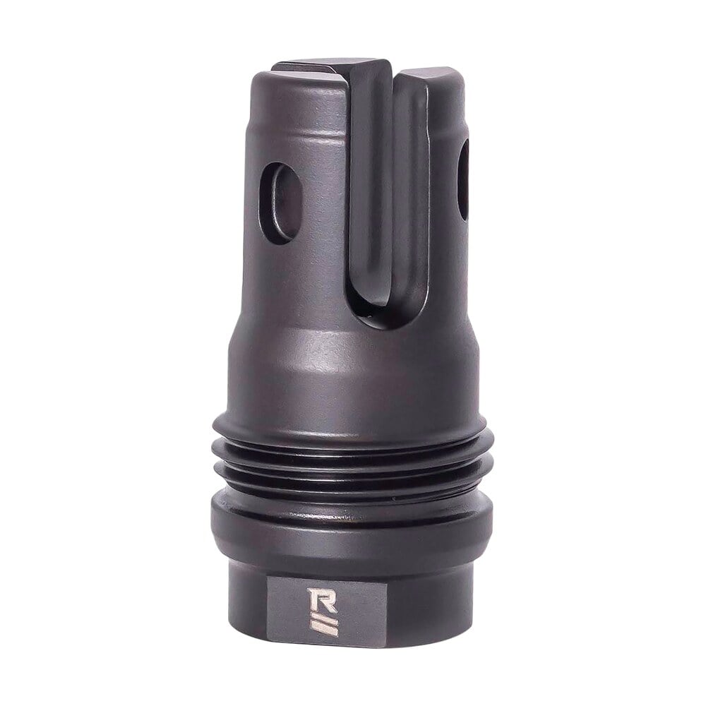 rugged suppressor fh002 r3 flash mitigation system black for 5/8" 24 tpi threads & 2.13" oal for 7.62mm radiant762, surge762, razor762 & micro30 suppressors Rugged Suppressor FH002 R3 Flash Mitigation System Black for 5/8"-24 tpi Threads & 2.13" Sports South item 118932