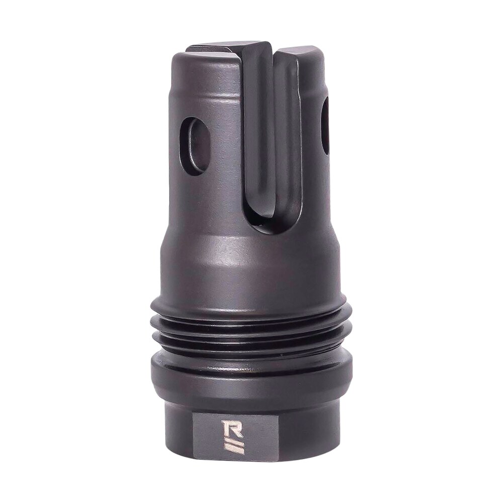 rugged suppressor fh013 r3 flash mitigation system black with 1/2" 28 tpi threads & 2.13" oal for 7.62mm radiant762, surge762, razor762 & micro30 suppressors Rugged Suppressor FH013 R3 Flash Mitigation System Black Sports South item 118940