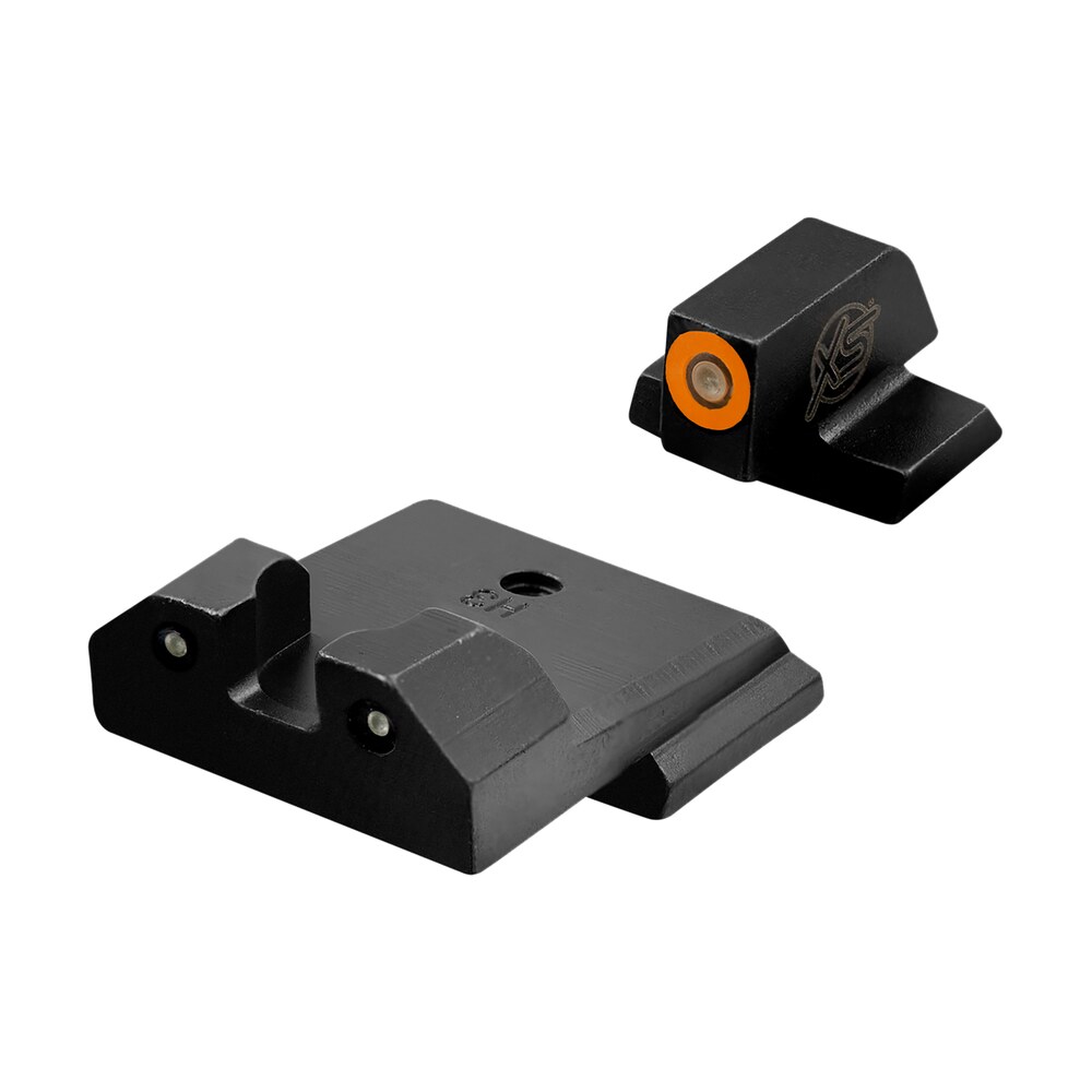 xs sights swr033s6n r3d night sights smith & wesson black | green tritium orange outline front sight green tritium rear sight XS Sights SWR033S6N R3D Night Sights- Smith & Wesson Black | Green Tritium Orange Outline Sports South item 119005