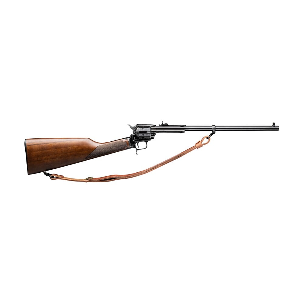 heritage mfg br226b16hs ls rough rider rancher full size 22 lr 6rd 16.12" black alloy steel barrel, black oxide aluminum receiver, walnut fixed stock, right hand Heritage Mfg BR226B16HS-LS Rough Rider Rancher Full Size 22 LR 6rd 16.12" Black Alloy Steel Sports South item 119089