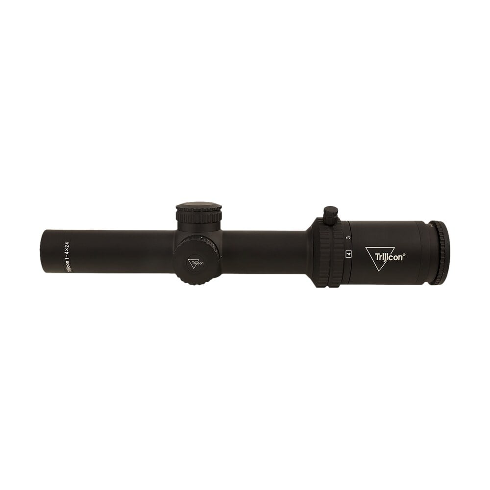 trijicon 2900011 credo matte black 1 4x24mm 30mm tube led illuminated red mrad ranging reticle Trijicon 2900011 Credo Matte Black 1-4x24mm 30mm Tube LED Illuminated Red MRAD Ranging Reticle Sports South item 119098