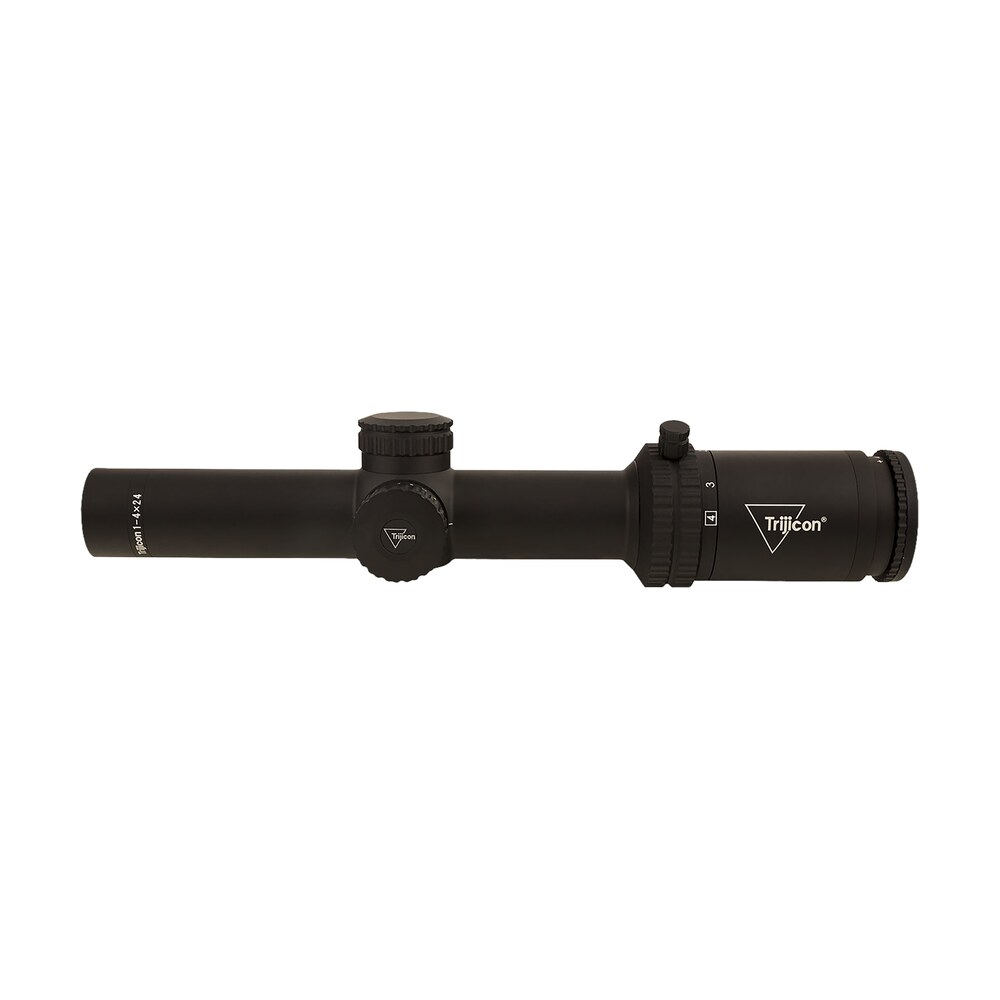 trijicon 2900012 credo matte black 1 4x24mm 30mm tube led illuminated green mrad ranging reticle Trijicon 2900012 Credo Matte Black 1-4x24mm 30mm Tube LED Illuminated Green MRAD Ranging Sports South item 119099