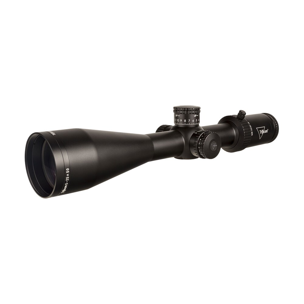 trijicon 3000010 tenmile hx satin black 5 25x50mm 30mm tube led illuminated red moa center dot reticle Trijicon 3000010 Tenmile HX Satin Black 5-25x50mm 30mm Tube LED Illuminated Red MOA Center Dot Sports South item 119157
