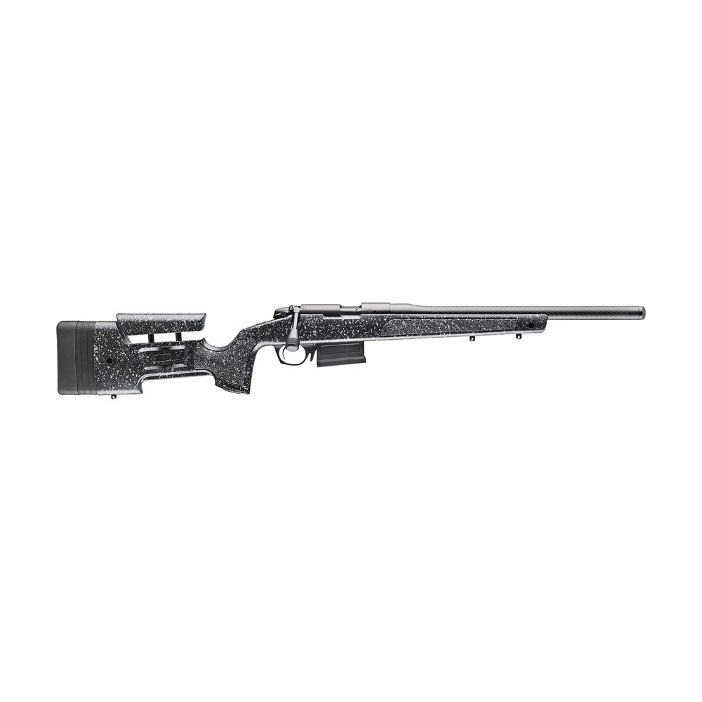 bergara rifles b14r002 b 14 trainer full size 22 lr 10+1 18" carbon fiber steel barrel, matte blued steel receiver drilled & tapped, hmr w/adj cheek piece black/gray speckled synthetic stock, right ha Bergara Rifles B14R002 B-14 Trainer Full Size 22 LR 10+1 18" Carbon Fiber Steel Sports South item 119367