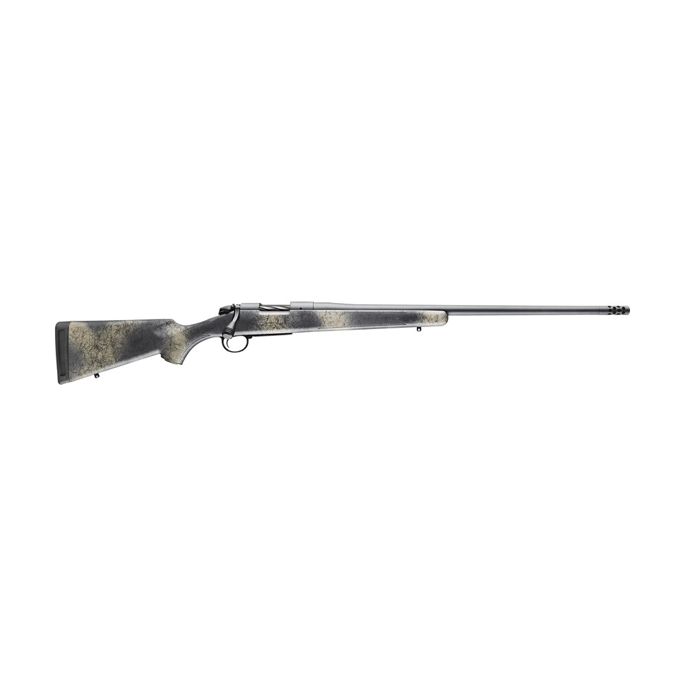 bergara rifles b14s522sp b 14 wilderness ridge sp 6.5 creedmoor 4+1 18" threaded, sniper gray cerakote barrel/rec, softtouch woodland camo synthetic stock, omni muzzle brake Bergara Rifles B14S522SP B-14 Wilderness Ridge SP 6.5 Creedmoor 4+1 18" Threaded, Sniper Gray Sports South item 119422