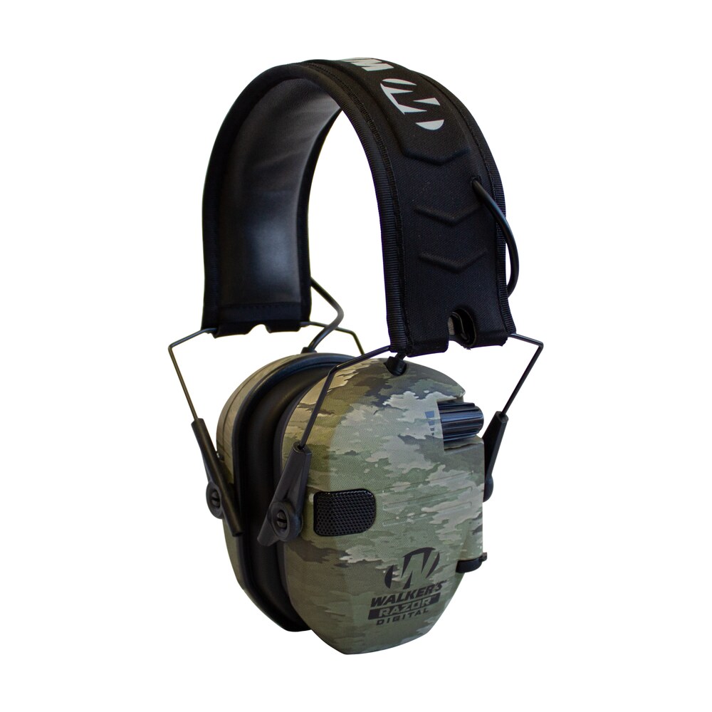 walker's gwpdrsemaix razor pro digital electronic muff polymer 23 db over the head atacs ix camo/black adult Walker's GWPDRSEMAIX Razor PRO Digital Electronic Muff Polymer 23 dB Over the Head ATACS-IX Sports South item 119557