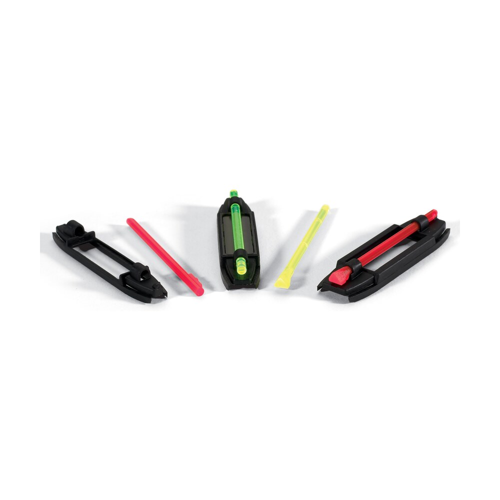 browning 12859 hi viz bird buster for browning shotguns, green/red/yellow litepipes front Browning 12859 HI-Viz Bird Buster For Browning Shotguns, Green/Red/Yellow LitePipes Front Sports South item 119591