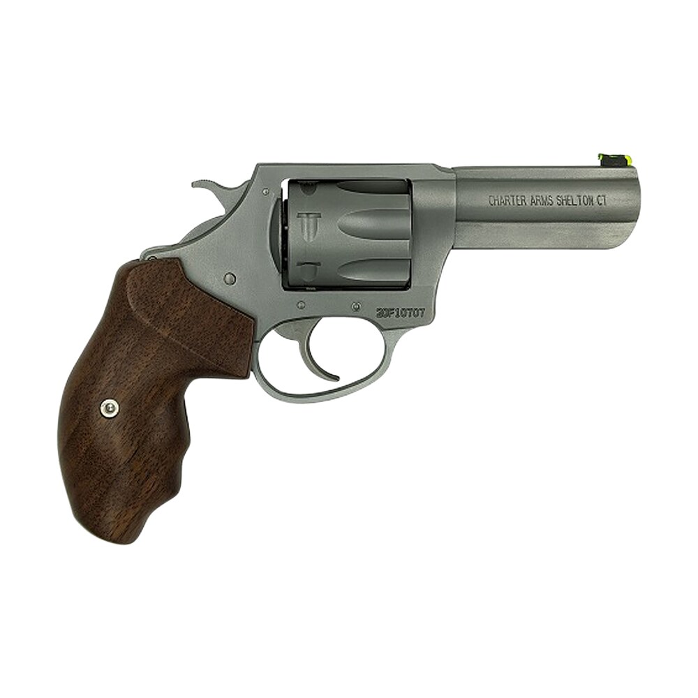 charter arms 73230 professional iv large 32 h&r mag, 7 shot 3" matte stainless steel barrel & cylinder, anodized aluminum frame w/finger grooved wood grip Charter Arms 73230 Professional IV Large 32 H&R Mag, 7 Shot 3" Matte Stainless Steel Barrel Sports South item 119790