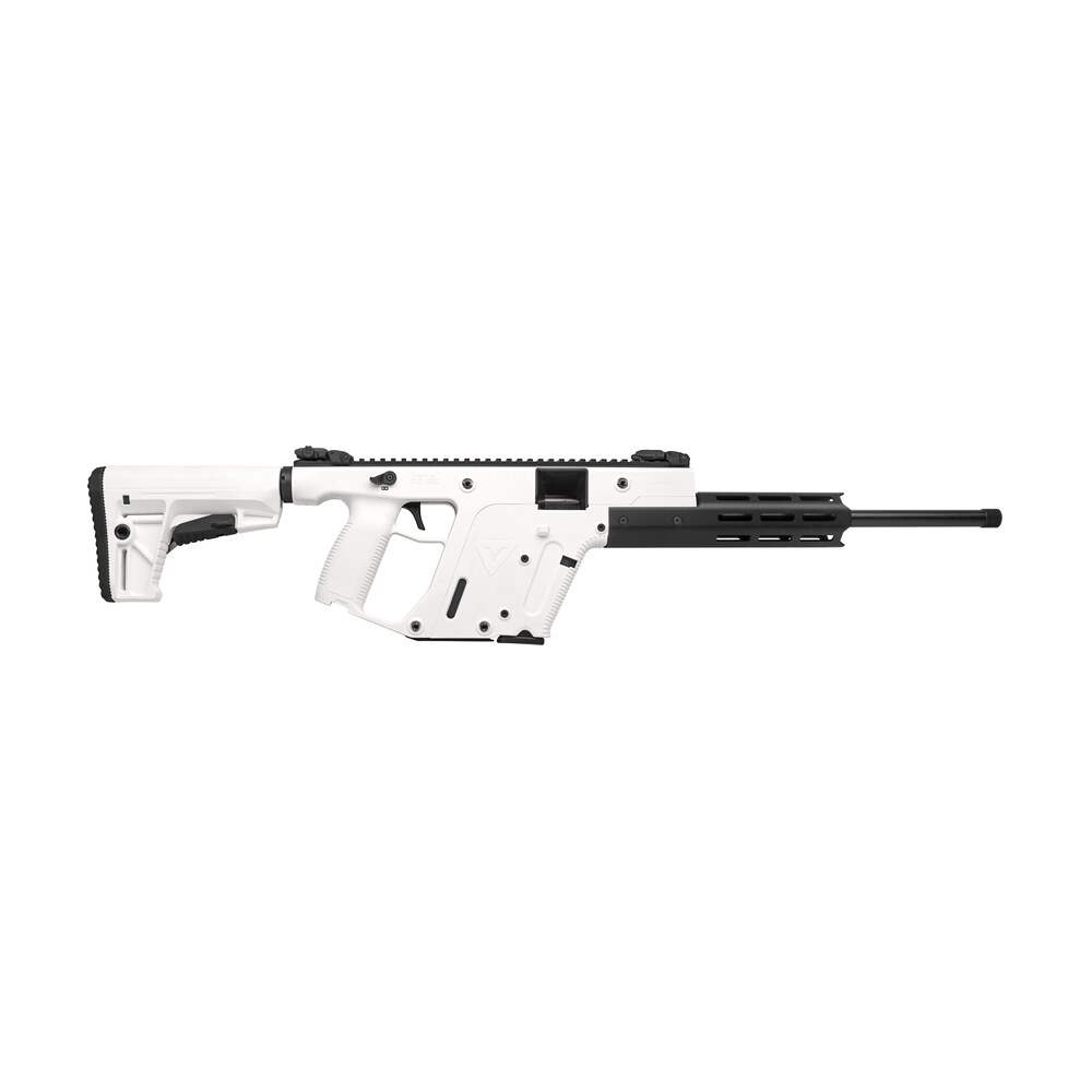 kriss usa kv22cap00 vector crb gen2 full size 22 lr 10+1 black nitride threaded barrel, alpine cerakote picatinny rail aluminum receiver, alpine white 6 position collapsible synthetic stock, alpine po Kriss USA KV22CAP00 Vector CRB Gen2 Full Size 22 LR 10+1 Black Nitride Threaded Sports South item 119864