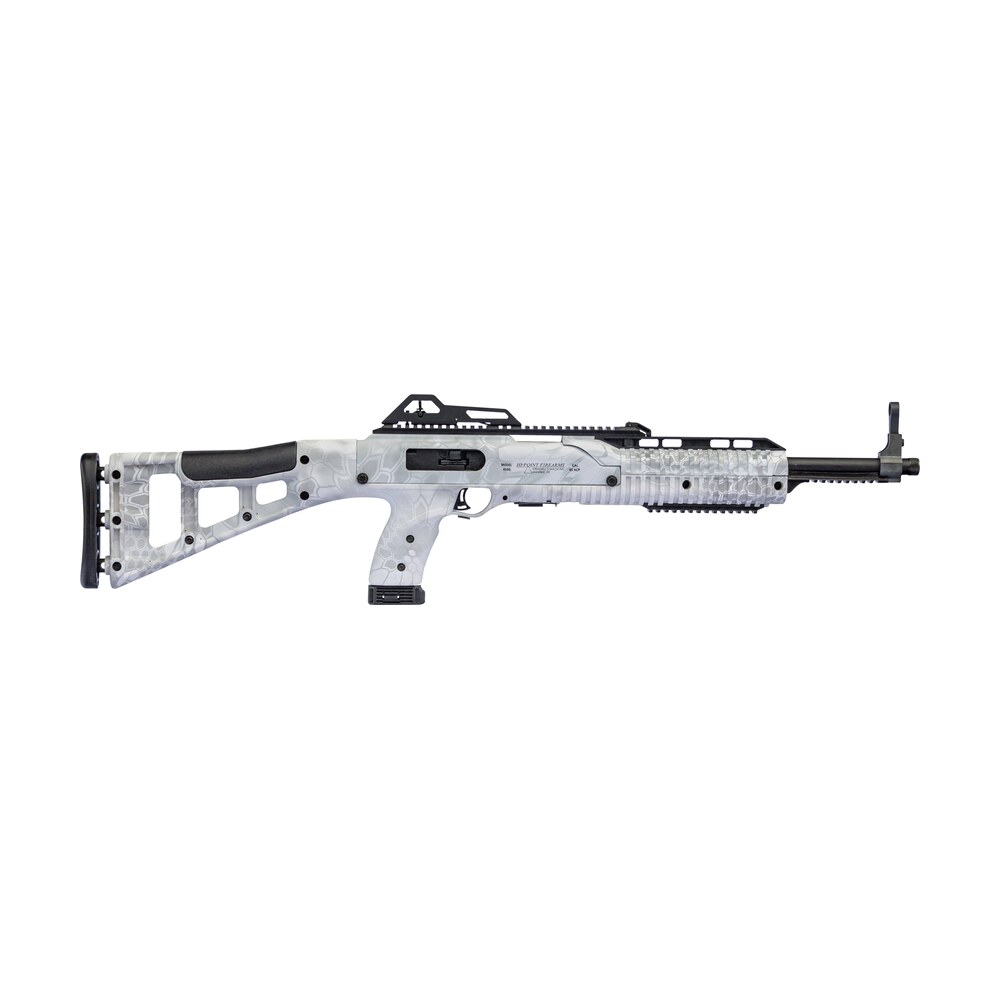 hi point 1095tskryp 1095ts carbine 10mm auto 10+1 17.50" threaded barrel, kryptek yeti all weather skeletonized stock, kryptek yeti polymer grip Hi-Point 1095TSKRYP 1095TS Carbine 10mm Auto 10+1 17.50" Threaded Sports South item 119917