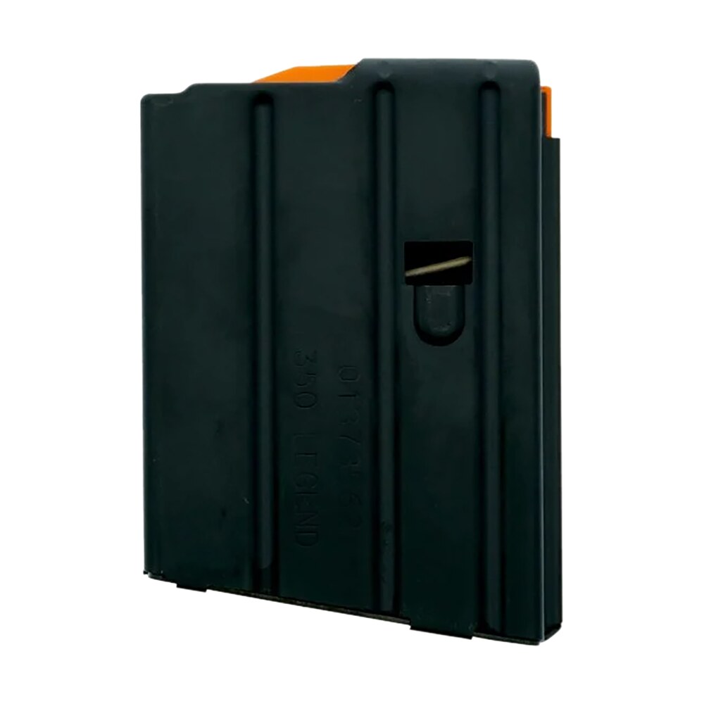duramag 5x35041178cpd ss 5rd 350 legend for ar 15 black w/ black follower detachable DuraMag 5X35041178CPD SS 5rd 350 Legend for AR-15 Black Sports South item 120091