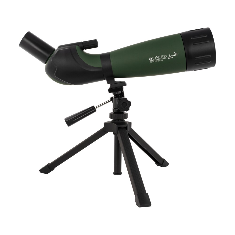 konus 7126 konuspot 80 angled body 20 60x 80mm green aluminum Konus 7126 Konuspot 80 Angled Body 20-60x 80mm Green Aluminum Sports South item 120094