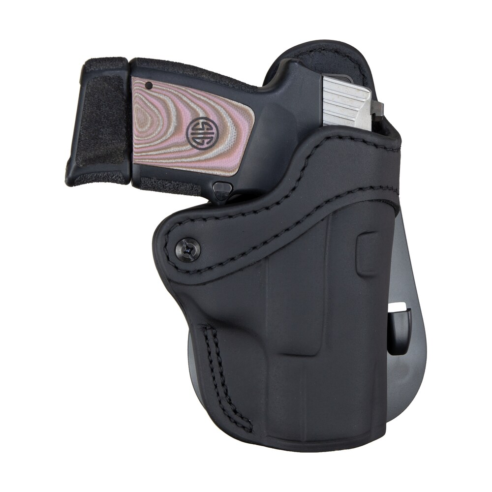 1791 gunleather orpdh21sblr bh2.1 optic ready owb size 2.1 stealth black leather paddle compatible w/glock 17/s&w m&p shield/springfield xd right hand 1791 Gunleather ORPDH21SBLR BH2.1 Optic Ready OWB Size 2.1 Stealth Black Leather Paddle Sports South item 120172