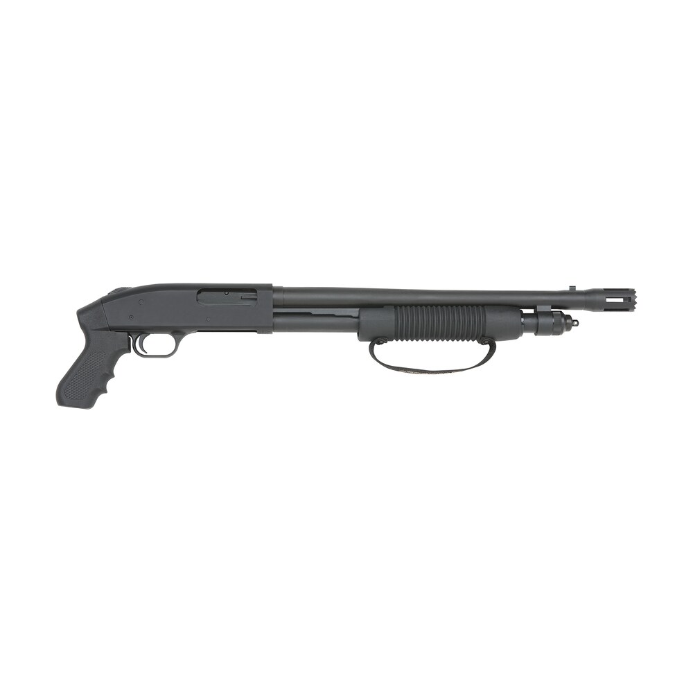 mossberg 50697 590 cruiser 12 gauge pump 3" 6+1 18.50" matte blued stand off breacher barrel, matte blued stainless steel receiver, black pistol grip Mossberg 50697 590 Cruiser 12 Gauge Pump 3" 6+1 18.50" Matte Blued Stand-Off Breacher Sports South item 120406