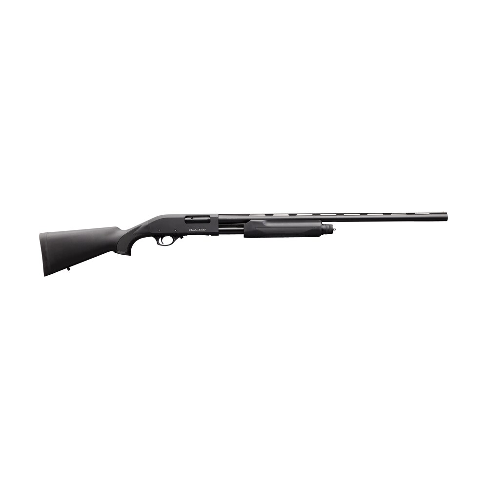 charles daly 930198 301 full size 12 gauge pump 3" 4+1 28" black vent rib barrel, matte black aluminum grooved receiver, fixed black synthetic stock, beretta/benelli mobil choke tube system Charles Daly 930198 301 Full Size 12 Gauge Pump 3" 4+1 28" Black Vent Rib Sports South item 120430