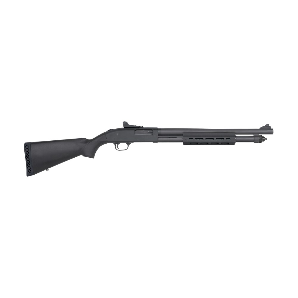mossberg 50765 590a1 tactical 12 gauge 3" 6+1 18.50" cylinder bore barrel black parkerized rec with ghost ring sight black synthetic stock right hand includes m lok handguard Mossberg 50765 590A1 Tactical 12 Gauge 3" 6+1 18.50" Cylinder Bore Barrel Black Parkerized Rec Sports South item 120441