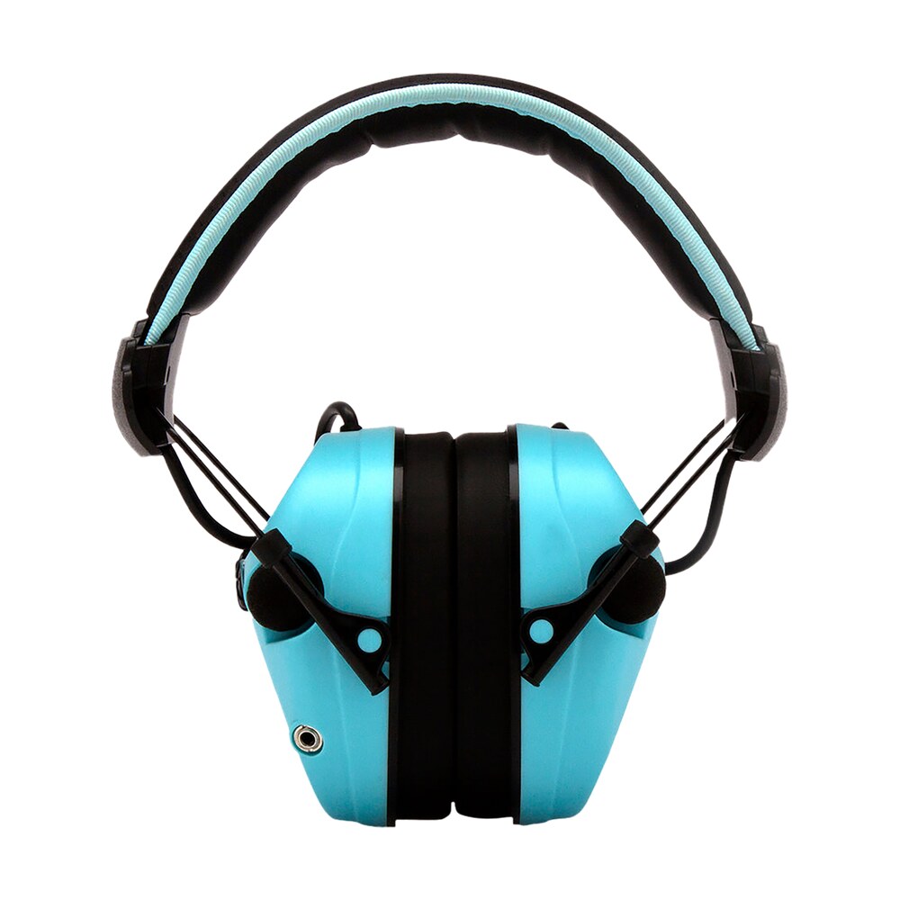 pyramex vgpme26 venture gear sentinel muff polymer 26 db over the head powder blue/black adult 1 pair Pyramex VGPME26 Venture Gear Sentinel Muff Polymer 26 dB Over the Head Powder Blue/Black Adult Sports South item 120488
