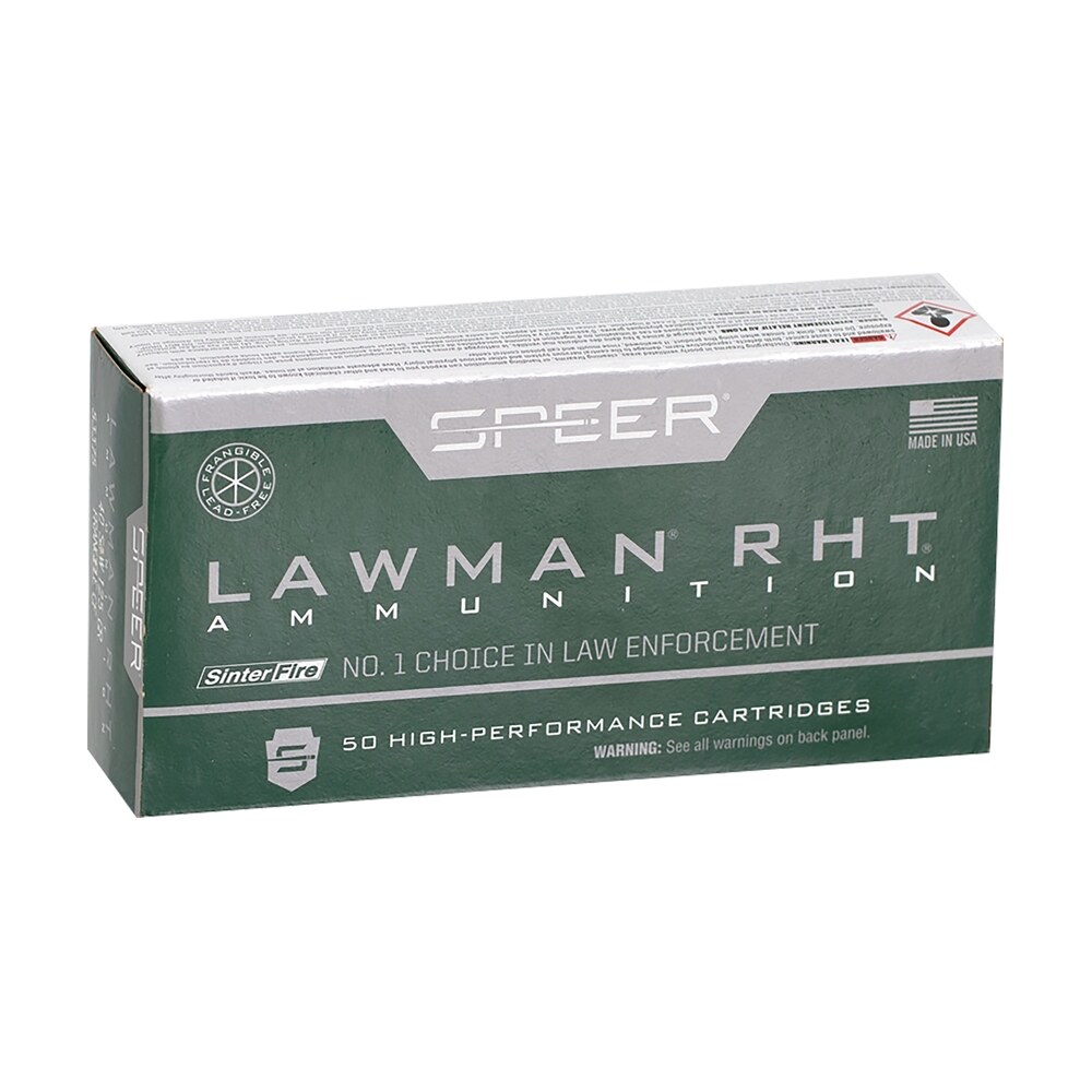 speer 53375 lawman training rht 40s&w 125gr sinterfire frangible 50 per box/20 case Speer 53375 Lawman Training RHT 40S&W 125gr SinterFire Frangible 50 Per Box/20 Case Sports South item 120686