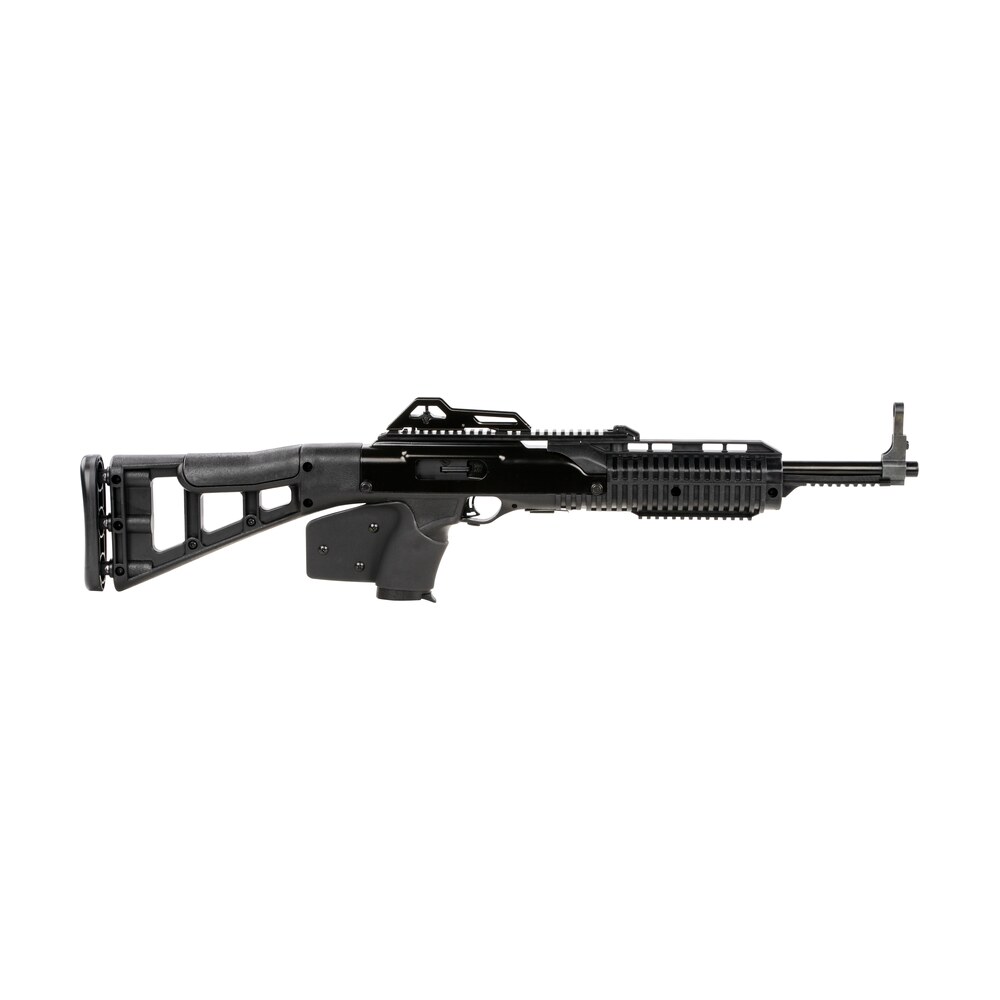 hi point 3895tsca 3895ts carbine *ca compliant 380 acp caliber with 16.50" barrel, 10+1 capacity, black metal finish, black all weather skeletonized stock & black california paddle grip right hand Hi-Point 3895TSCA 3895TS Carbine *CA Compliant 380 ACP Caliber Sports South item 120781