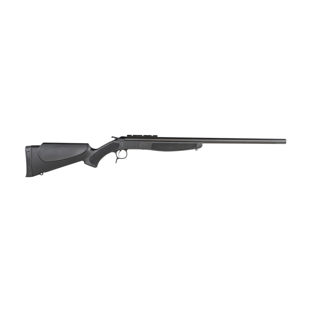 cva cr4830 scout full size 450 bushmaster 1rd 25" matte blued single shot barrel, matte blued steel receiver w/durasight rail, black fixed synthetic stock, ambidextrous CVA CR4830 Scout Full Size 450 Bushmaster 1rd 25" Matte Blued Single Shot Sports South item 120856