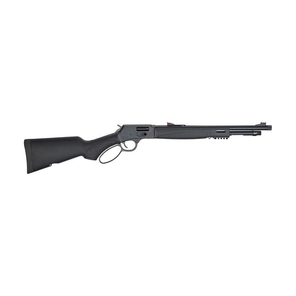 henry h012x big boy x model full size 44 rem mag 7+1 17.40" blued steel barrel, blued steel receiver, black synthetic stock right hand Henry H012X Big Boy X Model Full Size 44 Rem Mag 7+1 17.40" Blued Steel Sports South item 120878