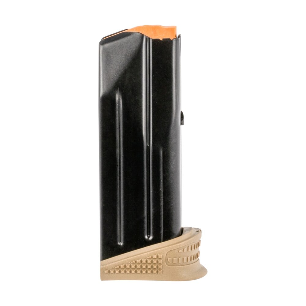 fn 20100376 509 compact 12rd extended floorplate 9mm luger black/flat dark earth steel FN 20100376 509 Compact 12rd Extended Floorplate 9mm Luger Black/Flat Dark Earth Steel Sports South item 120976
