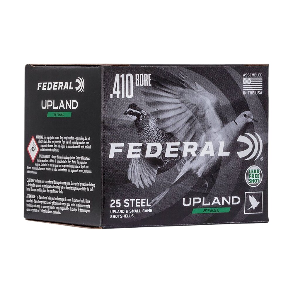 federal ush41075 upland field & range 410gauge 3" 3/8oz 7.5shot 25 per box/10 case Federal USH41075 Upland Field & Range 410Gauge 3" 3/8oz 7.5Shot 25 Per Box/10 Case Sports South item 121014