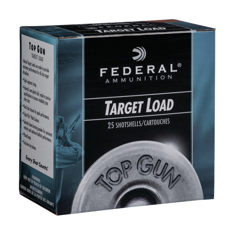 federal tgsh1275 top gun 12gauge 2.75" 1oz 7.5shot 25 per box/10 case Federal TGSH1275 Top Gun 12Gauge 2.75" 1oz 7.5Shot 25 Per Box/10 Case Sports South item 121022