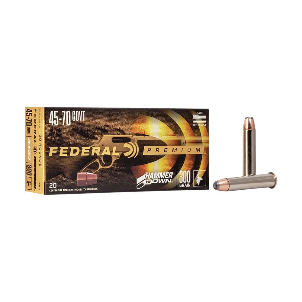 federal lg45701 premium hammerdown 45 70gov 300gr bonded soft point 20 per box/10 case Federal LG45701 Premium HammerDown 45-70Gov 300gr Bonded Soft Point 20 Per Box/10 Case Sports South item 121114