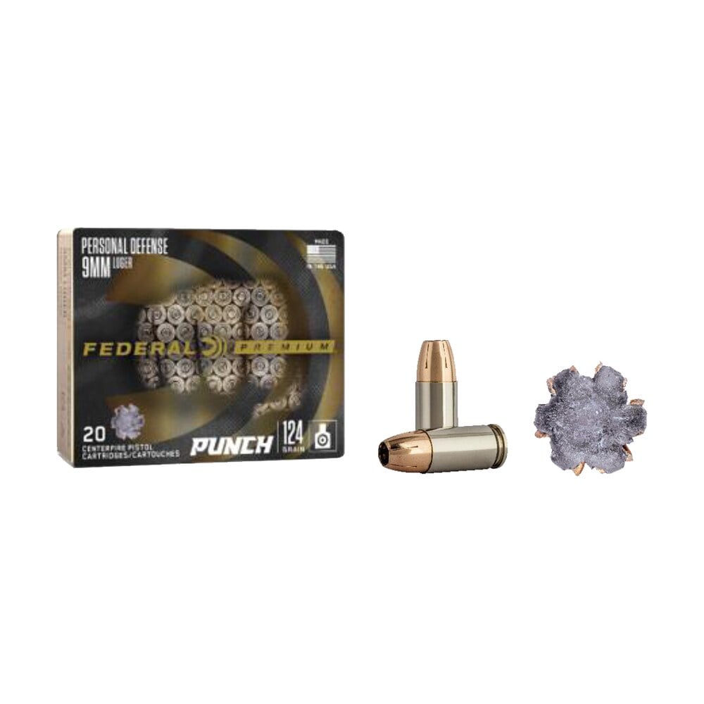 federal pd9p1 punch personal defense 9mmluger 124gr jacketed hollow point 20 per box/10 case Federal PD9P1 Punch Personal Defense 9mmLuger 124gr Jacketed Hollow Point 20 Per Box/10 Case Sports South item 121123