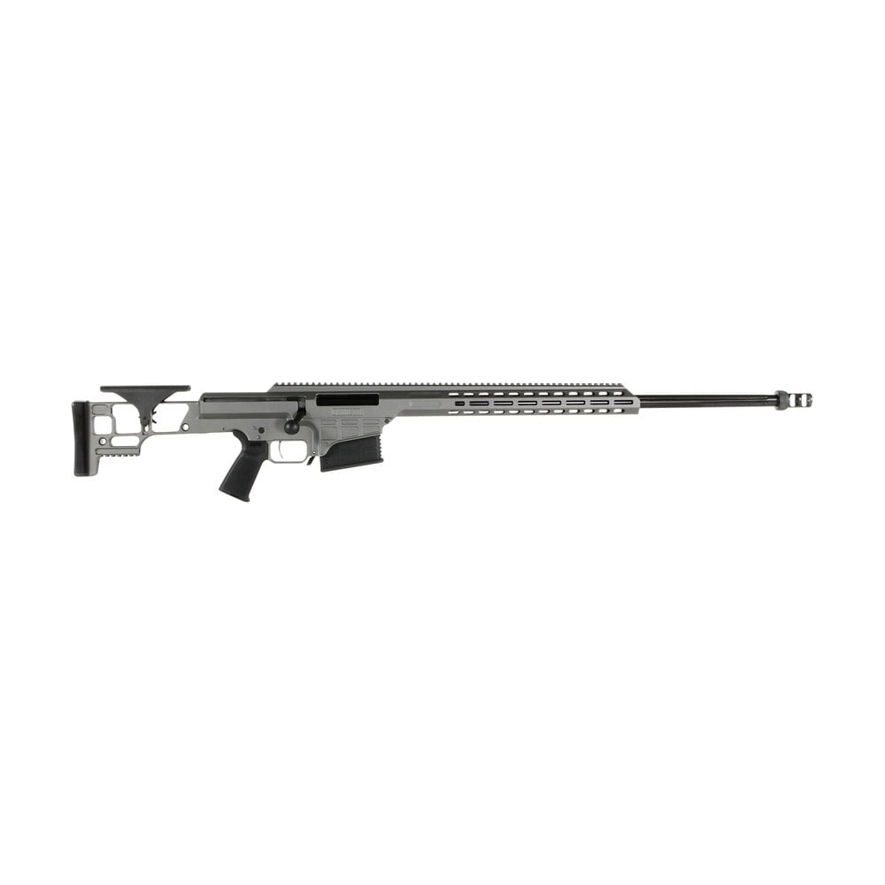 barrett 18504 mrad 338 lapua mag 26" 10+1 tungsten gray cerakote tungsten gray fixed adjustable comb stock black polymer grip right hand Barrett 18504 MRAD 338 Lapua Mag 26" 10+1 Tungsten Gray Cerakote Tungsten Gray Fixed Adjustable Sports South item 121522