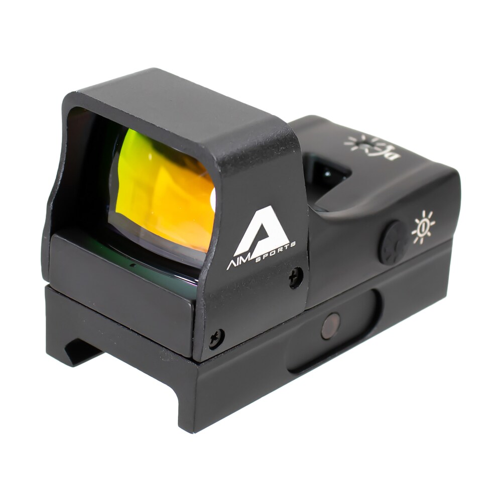 aim sports rt5c1 compact reflex sight matte black 1x27mm 3.5 moa red dot Aim Sports RT5C1 Compact Reflex Sight Matte Black 1x27mm 3.5 MOA Red Dot Sports South item 121554