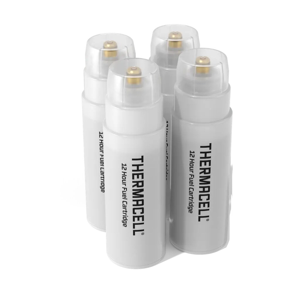 thermacell c4 repellent refill white effective 15 ft odorless scent fuel cartridge repels mosquito effective up to 48 hrs 4 per pkg Thermacell C4 Repellent Refill White Effective 15 ft Odorless Scent Fuel Cartridge Repels Sports South item 121615