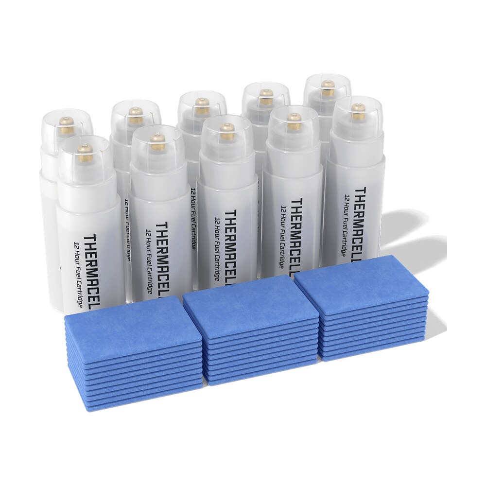 thermacell r10 original mosquito repellent refills white effective 15 ft odorless scent repels mosquito effective up to 120 hrs Thermacell R10 Original Mosquito Repellent Refills White Effective 15 ft Odorless Scent Repels Sports South item 121619