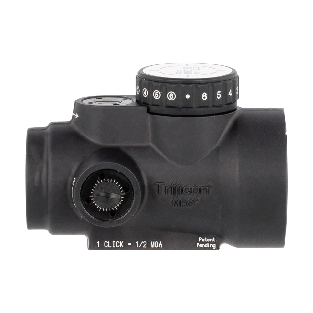 trijicon 2200050 mro hd matte black 1 x 25 mm 2 moa red dot/68 moa circle multi reticle mount not included Trijicon 2200050 MRO HD Matte Black 1 x 25 mm 2 MOA Red Dot/68 MOA Circle Multi Reticle Mount Sports South item 121652