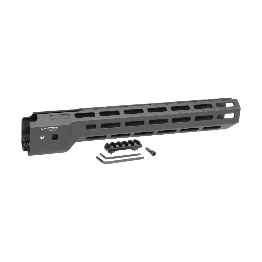 midwest industries micrpc9x combat ruger pc9 m lok handguard black hardcoat anodized 6061 t6 aluminum 14" Midwest Industries MICRPC9X Combat Ruger PC9 M-Lok Handguard Black Hardcoat Anodized 6061-T6 Sports South item 121677