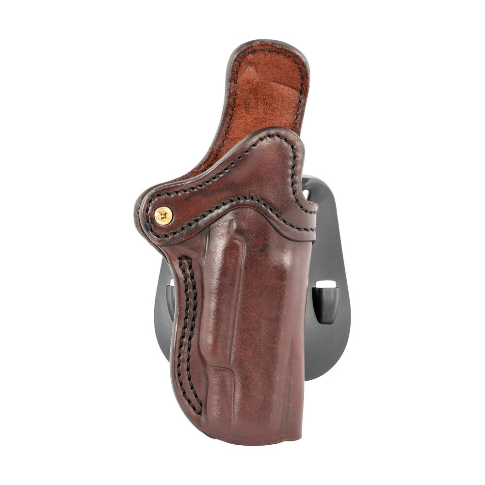 1791 gunleather orpdh1sbrr bh1 optic ready size 01 owb style made of leather with signature brown finish, adjustable cant & paddle mount type fits 4 5" barrel 1911 for right hand 1791 Gunleather ORPDH1SBRR BH1 Optic Ready Size 01 OWB Style made of Leather Sports South item 121700