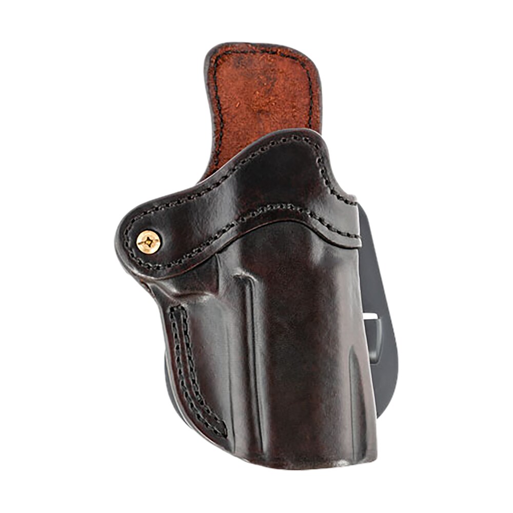 1791 gunleather orpdh24sbrr bh2.4 optic ready owb 2.4 signature brown leather paddle fits walther ppq/sig p320/springfield xd m 1791 Gunleather ORPDH24SBRR BH2.4 Optic Ready OWB 2.4 Signature Brown Leather Paddle Sports South item 121706